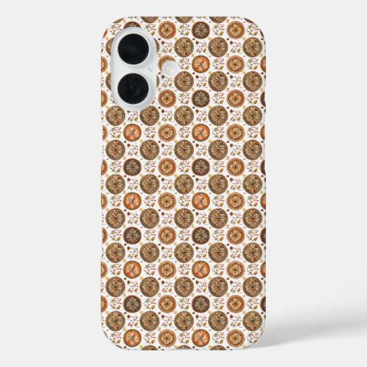 秋のマンダラヤーン水彩模様 Case-Mate iPhoneケース (裏面)