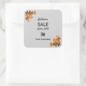 秋のマーケティング担保 スクエアシール (バッグ)