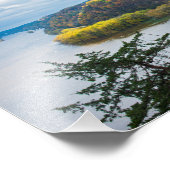 秋のミシシッピ川と森林 フォトプリント            (角)