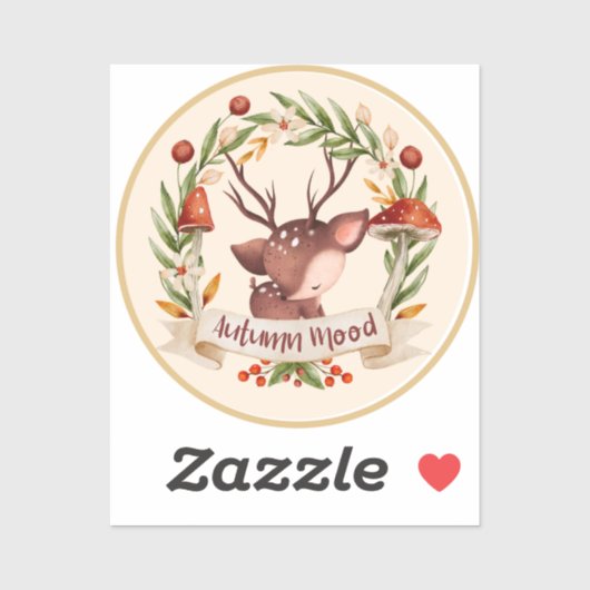 秋のムードのハロウィーン シール (シート)