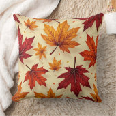 秋のメープルクッション クッション (ブランケット)