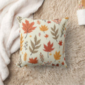 秋のメープルピロークッション クッション (ブランケット)