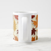 秋のメープルマグ ジャンボコーヒーマグカップ (裏面)