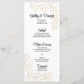 秋のメープルリーフエ結婚ッジのメニュー メニュー (正面)