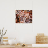 秋のメープル葉スポスター紙（マット） ポスター (キッチン)