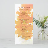 秋のメープル離れ結婚式 プログラム (スタンド正面)