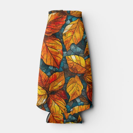 秋のモザイク模様 ボトルクーラー (正面)