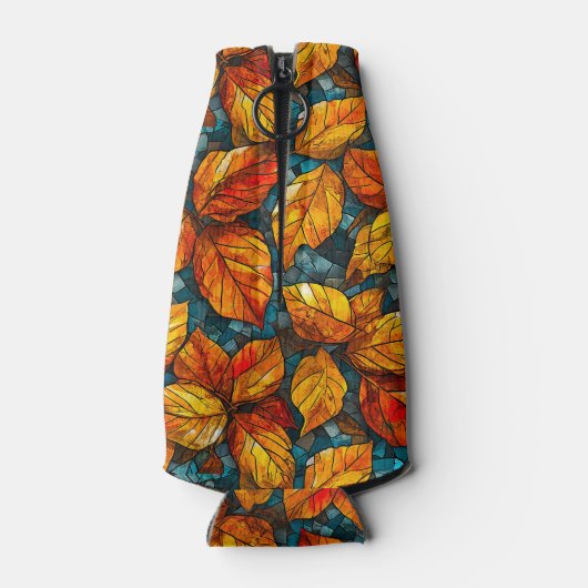 秋のモザイク模様 ボトルクーラー (裏面)