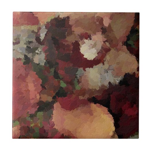 秋のモザイク タイル (正面)