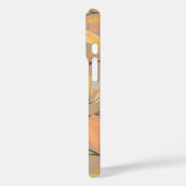 秋のモダン紅葉のパタパーソナライズされたーン Case-Mate iPhoneケース (裏面 / 左)