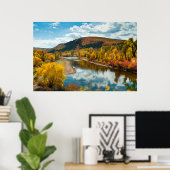 秋のヤムパ川 ポスター (ホームオフィス)