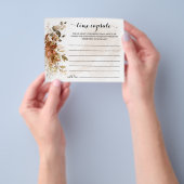 秋のユーカリタイムカプセル　カップルへのアドバイス チラシ (手)