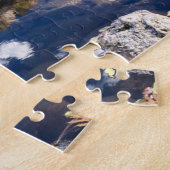 秋のヨセミテの谷 ジグソーパズル (側面)