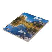 秋のヨセミテの谷 タイル (側面)