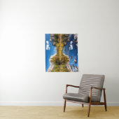 秋のヨセミテの谷 タペストリー (インサイチュ)