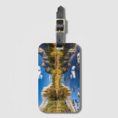 秋のヨセミテの谷 ラゲッジタグ (正面縦)