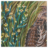 秋のライチョウ ファブリック (クローズアップ)