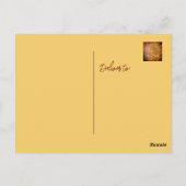 秋のライトグリッター葉書 ポストカード (裏面)