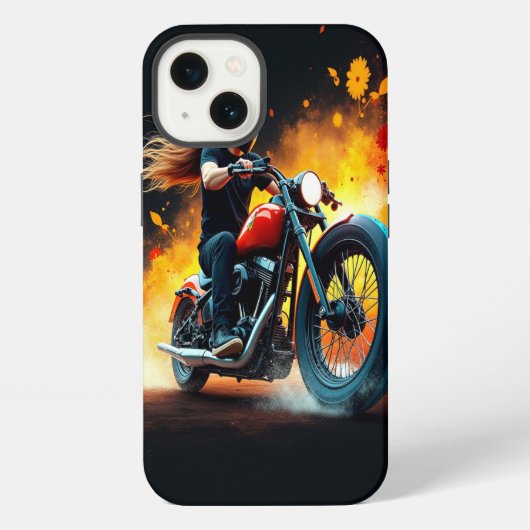 秋のライド iPhoneケース (裏面)