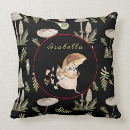 秋のラクーンカスタマイズ文字、カラー20"X20" クッション