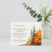 秋のラブウォーター色の秋サンキューカード セーブザデート (スタンド正面)