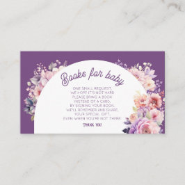 秋のラブブックベビーチケット エンクロージャーカード