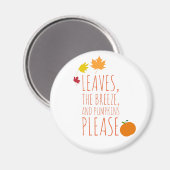 秋のラブマグネット マグネット (正面/裏面)