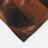 秋のラブラドールカップ フリースブランケット (角)