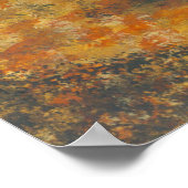 秋のラブラドール ポスター (角)