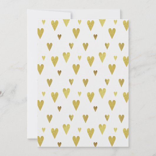 秋のラブランジェリーシャワーの招待。素朴 招待状 (裏面)