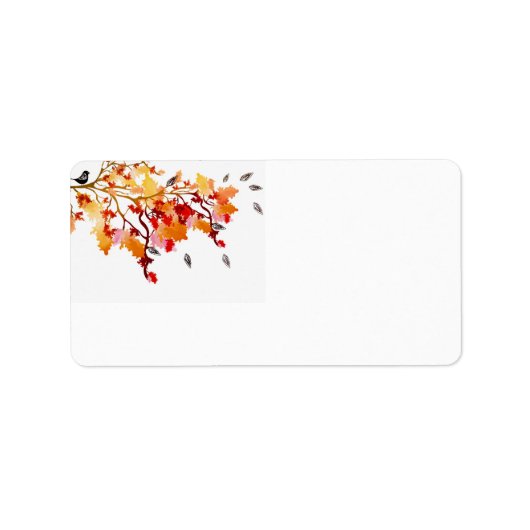 秋のラベル ラベル (正面)