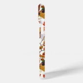 秋のリスと秋の花が白く咲く Case-Mate iPhoneケース (裏面 / 左)