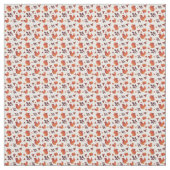 秋のリスのコーン綿 ファブリック (見本)