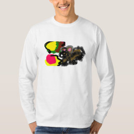 秋のリス もふもふ Tシャツ