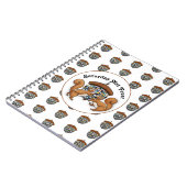 秋のリス・ディスコ ノートブック (左側)