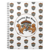 秋のリス・ディスコ ノートブック (正面)