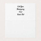 秋のリス、ハッピータンクスギビング！ (内部フラット)