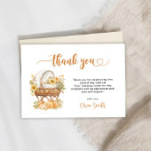 秋のリトルカボチャ サンキューカード