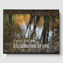 秋のリフレクションお祝いオブライフ ゲストブック