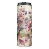 秋のリンゴはパステル色の水絵を描色の タンブラー (裏面)