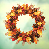 秋のリースウィンドウ ウィンドウサイン (シート3)