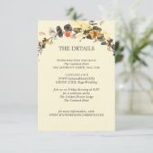 秋のリース |のモダンゲ結婚スト詳細 招待状 (スタンド正面)