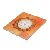 秋のリース タイル (側面)