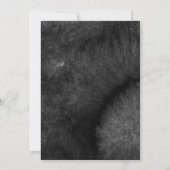 秋のリース |モダン結婚s 招待状 (裏面)