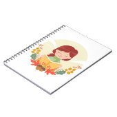 秋のリーダートバッグ ノートブック (左側)