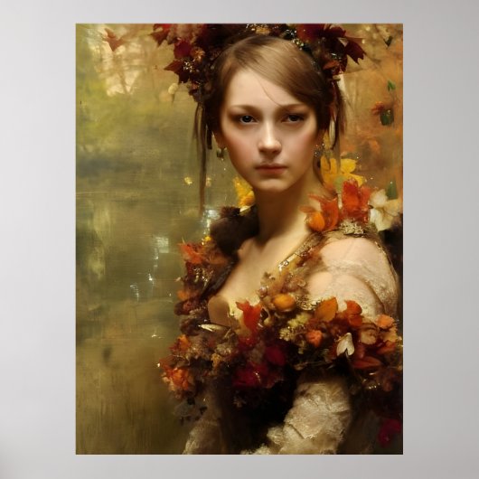 秋のルネッサンスの王妃 ポスター (正面)