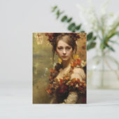 秋のルネッサンスの王妃 ポストカード (スタンド正面)