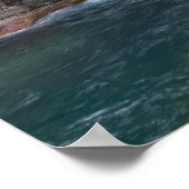 秋のレイノルズ・クリークのデッドウッド秋 ポスター (角)