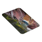 秋のレイノルズ・クリークのデッドウッド秋 マグネット (右側)