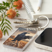 秋のレイベン キーホルダー (正面右)